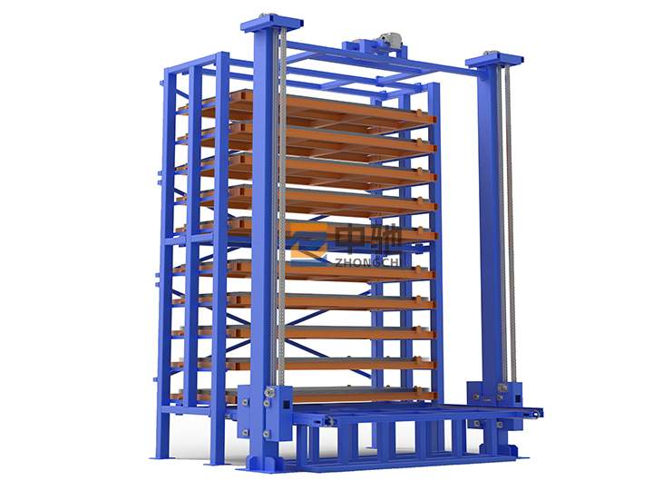 Automated storage rack